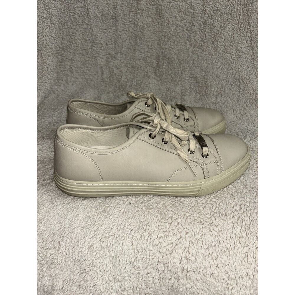 Gucci Miro Soft Leather Mystic White Sneakers - Picture 4 of 14